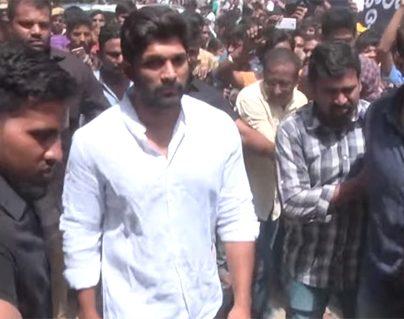 Allu Arjun Angry on Fans for Chanting DJ Dasari Narayana Rao Garu Death Funeral