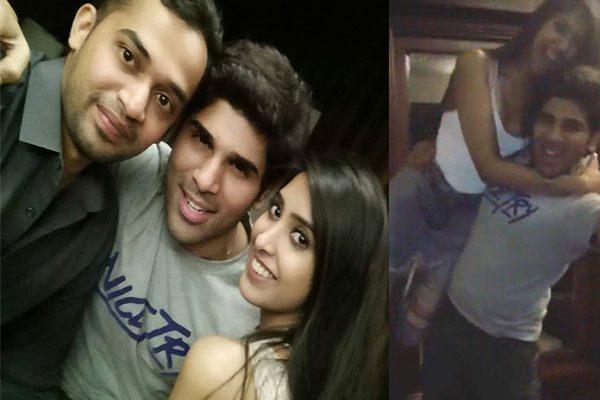 Allu Sirish Partying With Shriya Bhupal