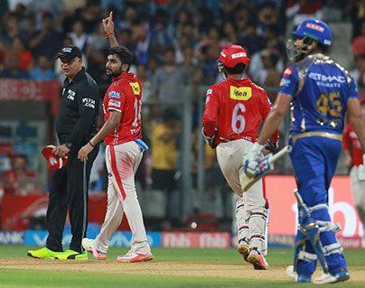 IPL 2017, Mumbai Indians vs Kings XI Punjab