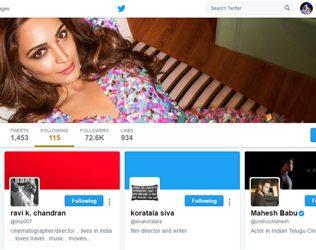 Kiara Alia Advani - Mahesh babu koratala Siva Twitter