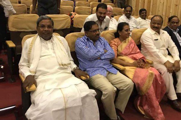 Moviemakers Queue Up Outside Siddaramaiah
