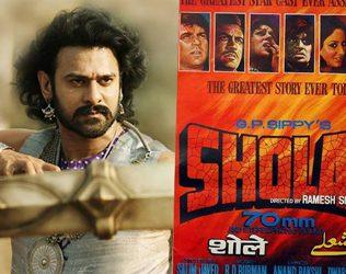 No Comparison with Baahubali 2 - Sholay Director