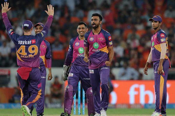 Play off 4 teams Pune Vs Sun risers Hyderabad IPl 10