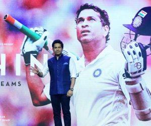 Sachin Tendulkar at the Song Launch of Film Sachin a Billion Dreams Movie Photos Images