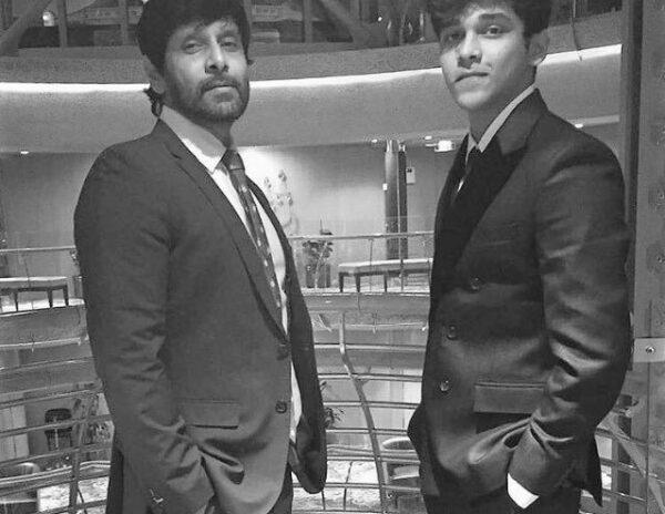 Star Son Dhruv Giving Tough Time to Vikram