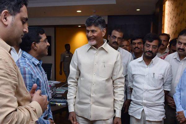 TDP Chandrababu Naidu - Singapore Agreement - AP Museum