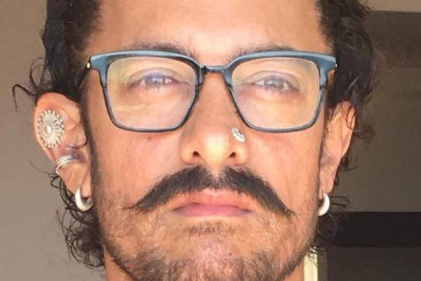 Aamir Khan Ear and Nose Piercing Thugs of Hindostan