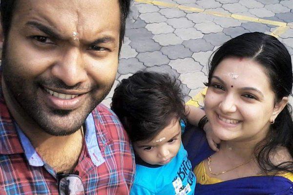 Husband Comes to The Rescue of Nani Heroine Saranya Mohan