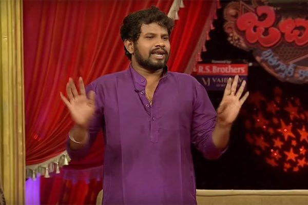 Jabardasth Adi Punch On Baahubali 2