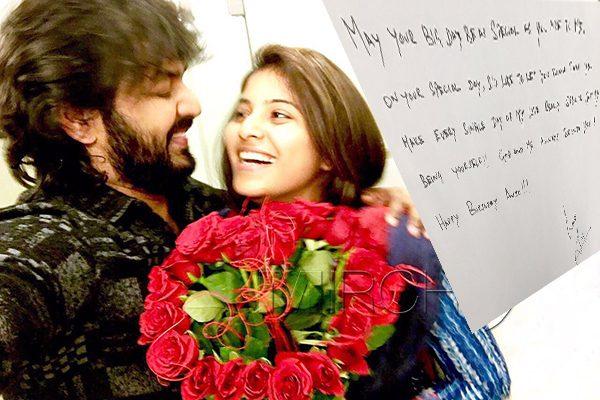 Jai's birthday wish to Anjali