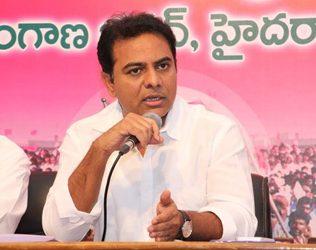 KTR TRS Telangana Real Estate Scam