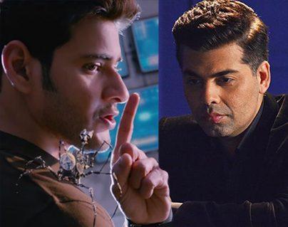 Karan johar acquires Mahesh babu Spyder remake rights