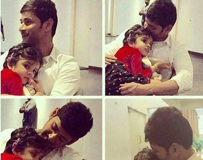Pic Talk: Mahesh Babu Cuddling up with Sitara