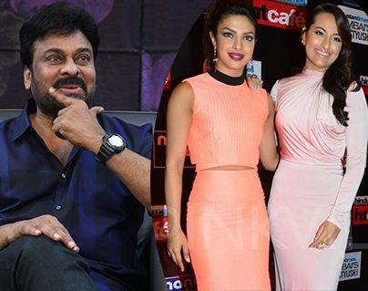 Makers-Eyeing-Bollywood-Beauties-Priyanka-Chopra-and-Sonakshi-Sinha--for-Chiranjeevi
