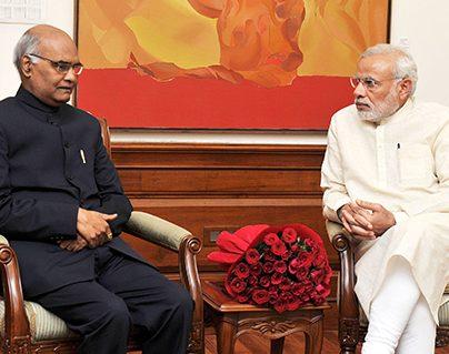 Modi Takes Media by Surprise with Presidential Candidate Ram Nath Kovind