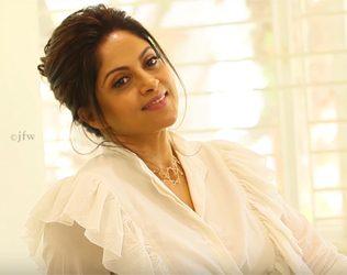 Nadhiya Stunning Photoshoot - JFW Cover