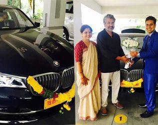 New BMW Car for S. S. Rajamouli, Didn't Confirm Next Hero Yet