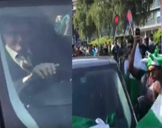 Pakistani Fans Attack Sourav Ganguly Car Champions Trophy