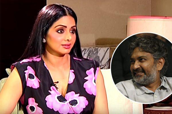Sridevi Gives Back to S. S. Rajamouli with A Bang!