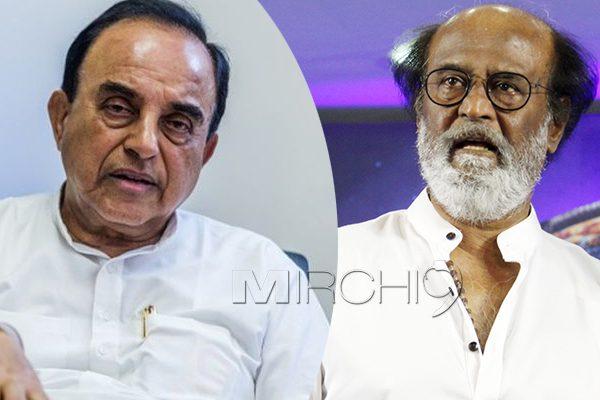 Subramanian Swamy Threatens Rajinikanth of Dire Consequences?