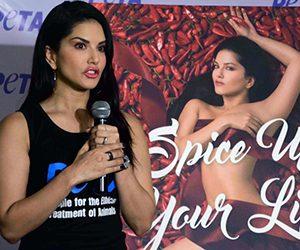 Sunny Leone Launches PETA Veg Campaign