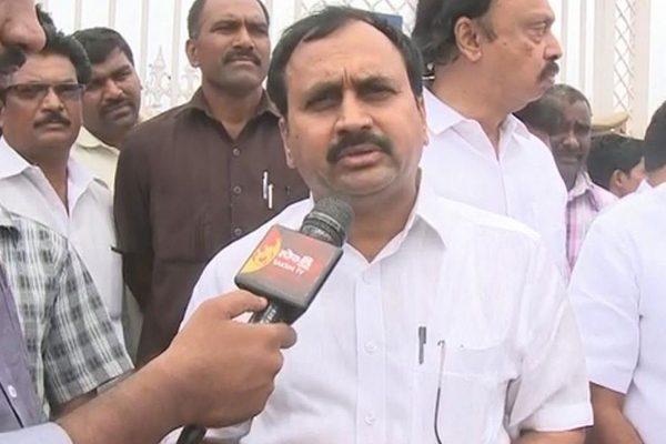 YSRCP Dharna on AP Assembly Water Leakage