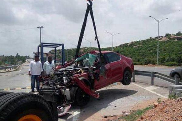 police analysis on Bharat skoda car Road-accident