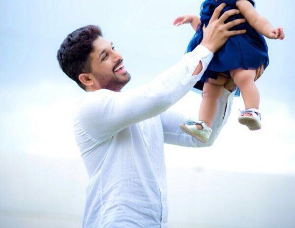 Allu Arjun - Allu Arha Never Looked Happier!