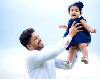 Allu Arjun - Allu Arha Never Looked Happier!