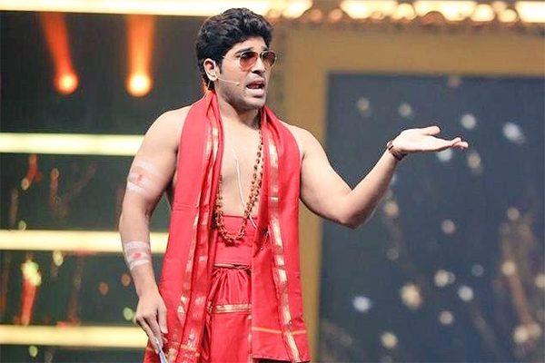 Allu Sirish brahmin getup for SIIMA 2017