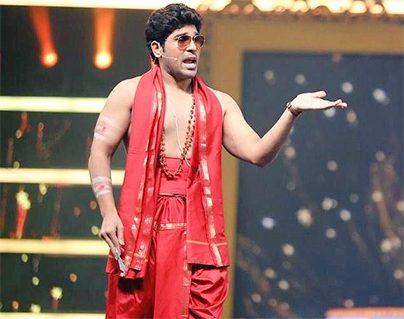 Allu Sirish brahmin getup for SIIMA 2017
