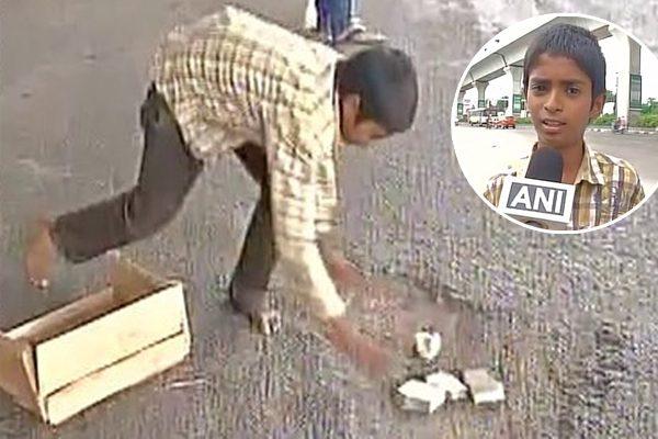 An Overwhelming Initiative by 12yr Old for Hyderabad Roads!