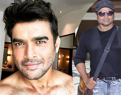Bare Chest Selfie of Star Hero Madhavan Goes Viral