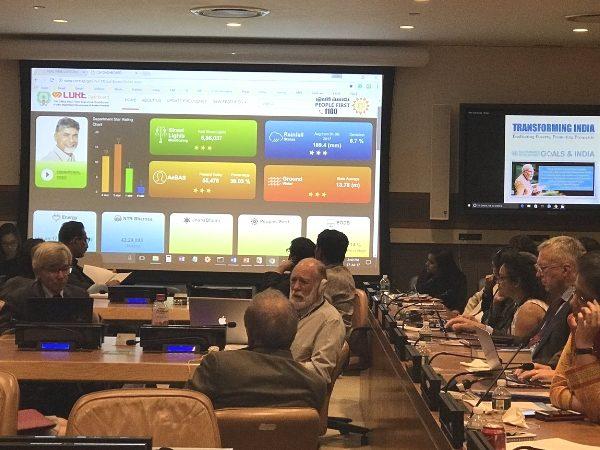 Chandrababu Naidu Dashboard Goes to New York 