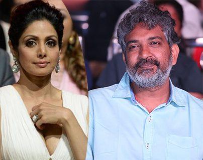 Fresh Rumour on Rajamouli - Sridevi