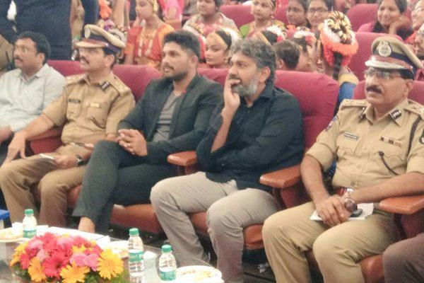 Hyderabad Traffic Police Allu Arjun SS Rajamouli
