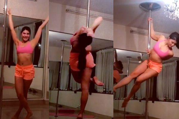 Jacqueline Fernandez Pole Dance