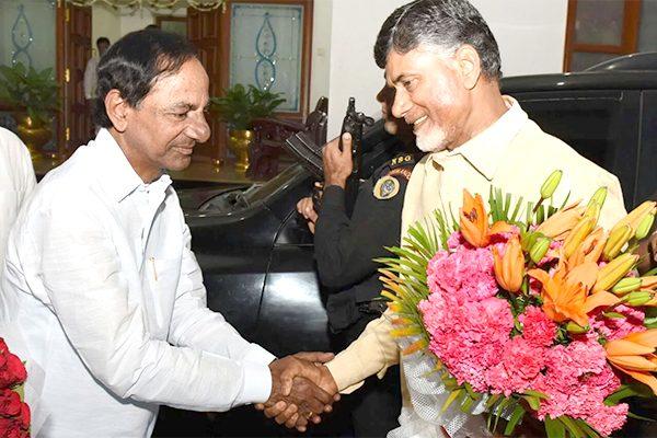 KCR Takes Credit for Chandrababu's Success?