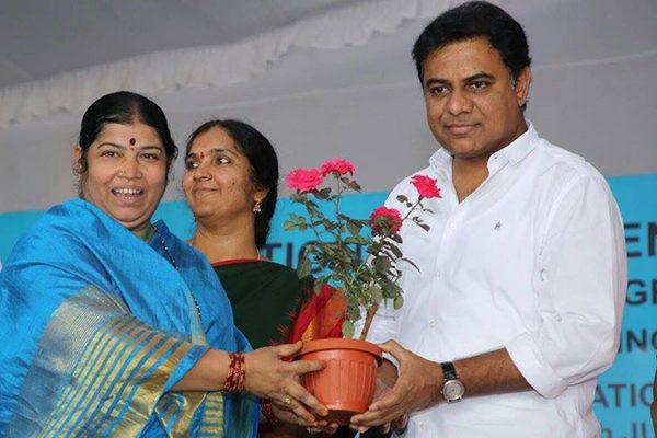 KTR Calls for a Simple Birthday