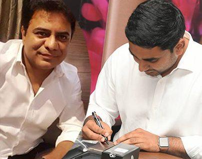 Lokesh's Goodwill Gesture to KTR in Twitter