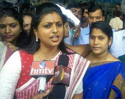 MLA Roja on Jabardast Comedy show