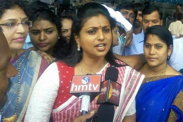 MLA Roja on Jabardast Comedy show