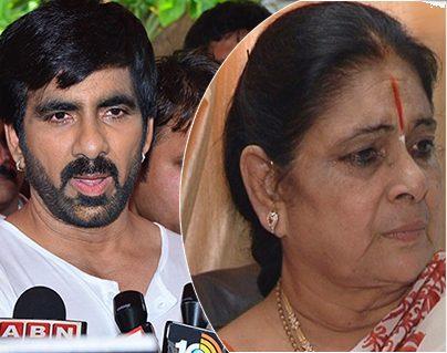 Mother Comes To Defense Of Mass Star Ravi Teja
