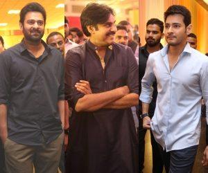Pawan Kalyan Mahesh Babu Shyam Prasad Reddy Daughter Wedding stills