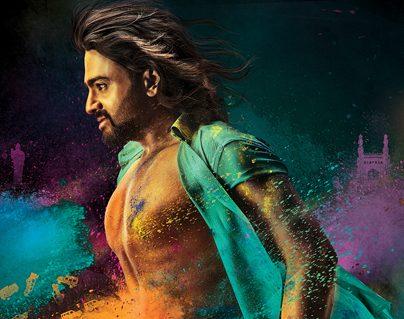 Photoshopped Six Pack On Nara Rohit Balakrishnudu First Look