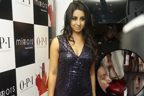 Sanjjanaa Galrani - My Backless Scene Morphed & Released Online