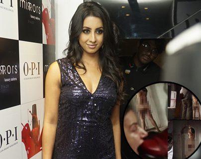 Sanjjanaa Galrani - My Backless Scene Morphed & Released Online