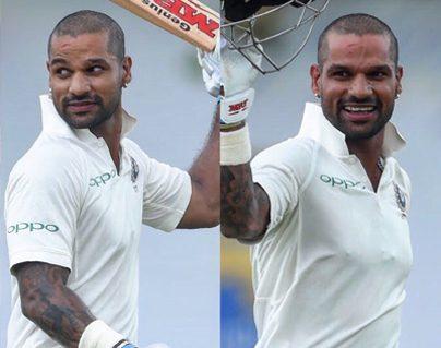 Shikhar Dhawan India Vs Sri Lanka