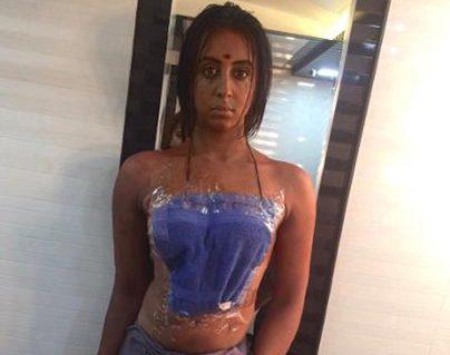 This Is How Sanjjanaa Galrani Shot for the 'Dandupalya 2' Morphed Scene