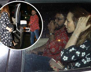 Venkatesh Clicked with Salman's Girlfriend Lulia Vantur